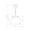 Fontan フォンターン ペンダントランプ