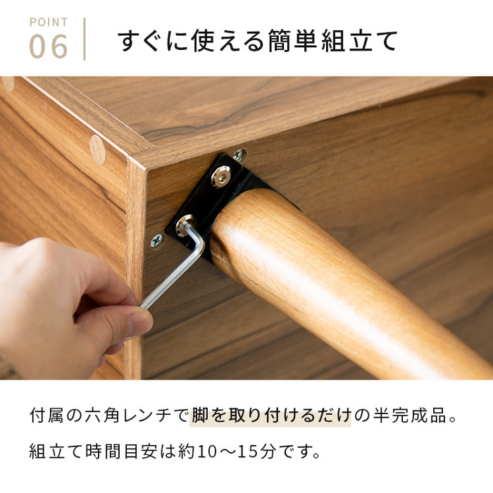 リフトアップテーブル グラード 収納付き 昇降式テーブル ロー