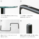 ガラス天板センターテーブル luce ルーチェ