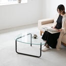 ガラス天板センターテーブル luce ルーチェ