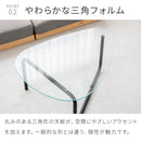 ガラス天板センターテーブル luce ルーチェ