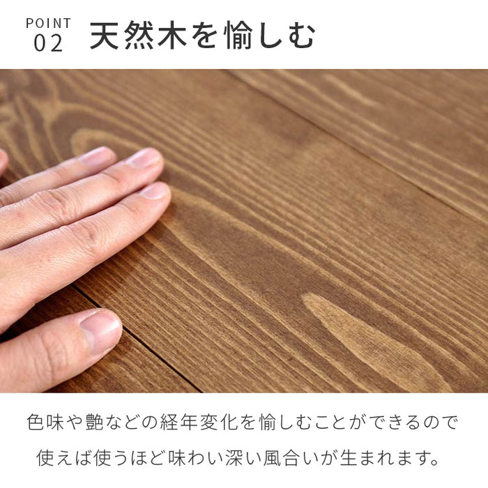 天然木 パイン無垢材 ブレス BREATH カフェテーブル ダイニング