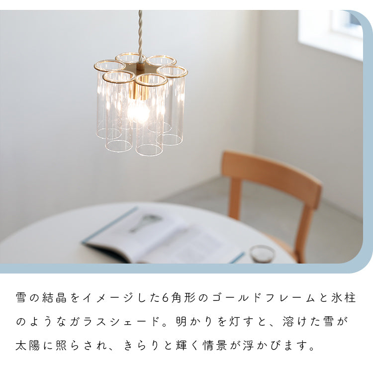 pelata ペンダントライト kristalli クリスターリ