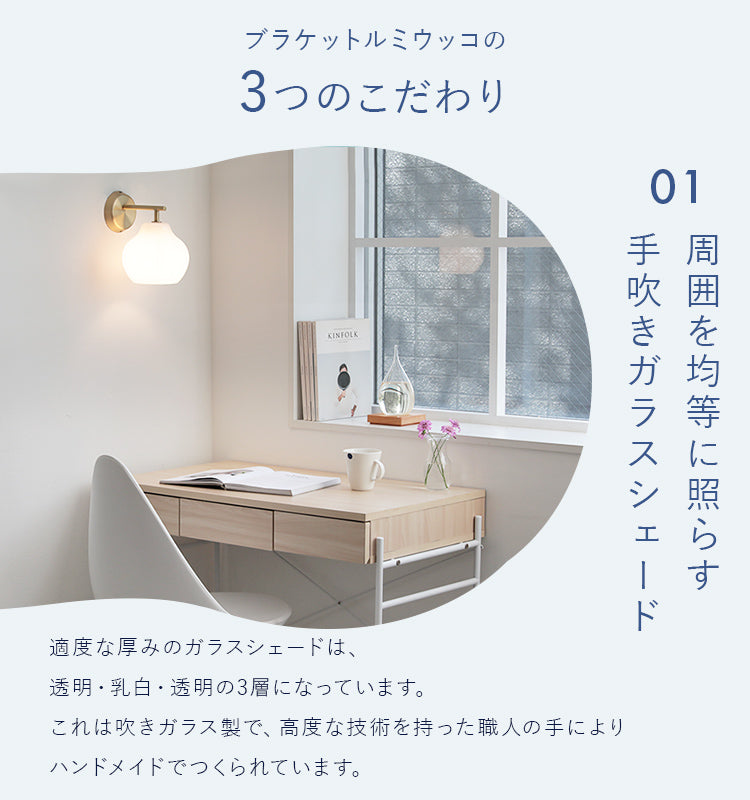 pelata ブラケットライト lumiukko ルミウッコ