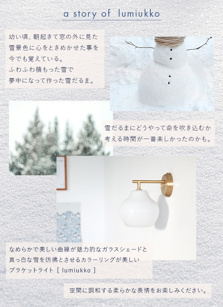 pelata ブラケットライト lumiukko ルミウッコ