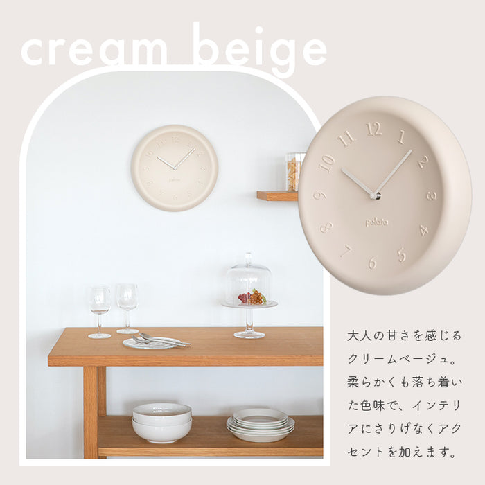掛け時計 kerma ケルマ pelata [ペラタ]【壁掛け時計 掛時計 アナログ