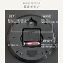 aina 掛け時計 linja リンヤ