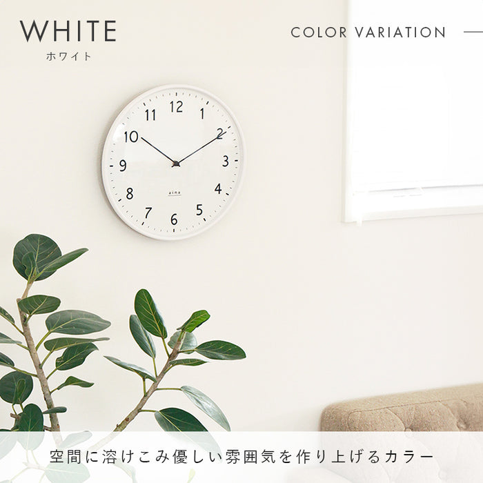 掛け時計 電波時計 linja リンヤ aina アイナ 壁掛け時計 掛時計