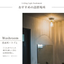 1灯シーリングライト　セルモ　Seulement