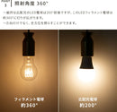 LEDフィラメント電球 E26 非調光