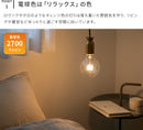 LEDフィラメントボール電球 E26 非調光