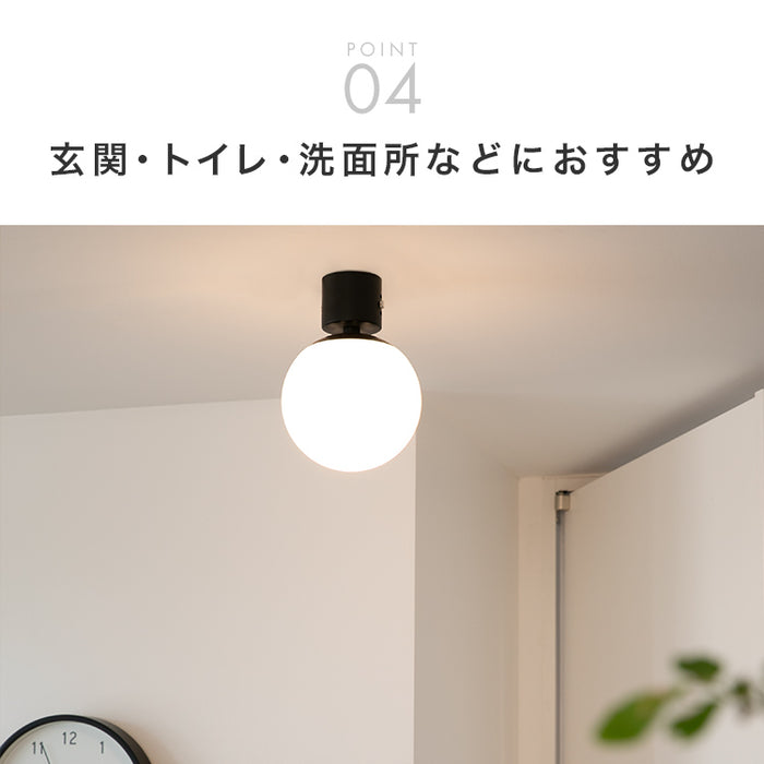 シーリングライト 1灯 リュネット 内玄関 内 玄関 照明 照明器具 北欧
