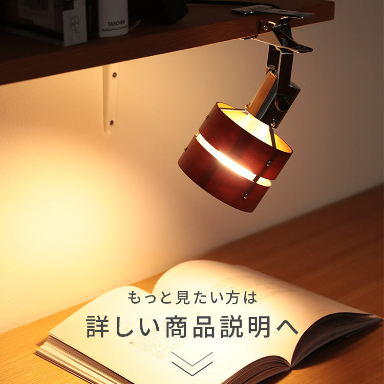 スポットライト 1灯 レダクリップ