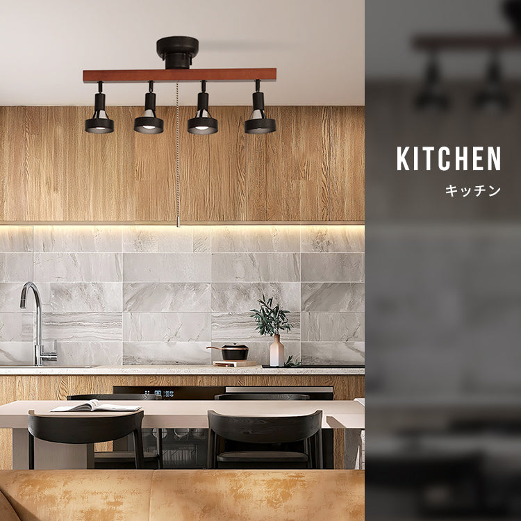 シーリングライト 4灯 バロン E17