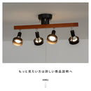 シーリングライト 4灯 バロン E17