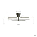 LEDシーリングライト 6灯 ケイン（リモコン付）