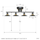 シーリングライト 4灯 カルーソ