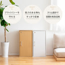 収納家具 鍵付きキューブボックス 縦長タイプ