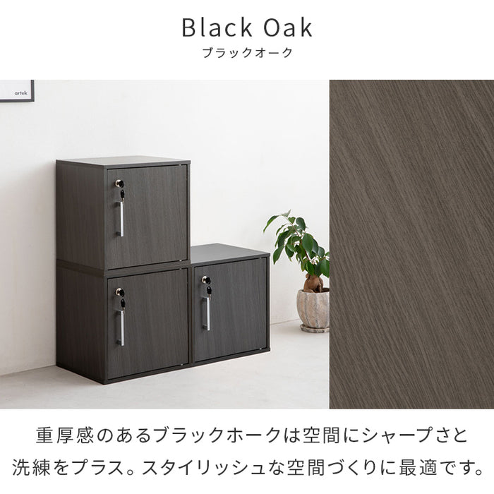 キューブBOX　鍵付きロッカー　ハイタイプ　ブラック Amazon.co.jp: キューブBOX鍵付ロッカーハイタイプ 扉付き収納 ブルー