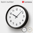 掛け時計 basin number