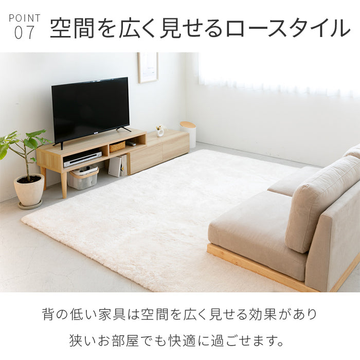 エンケル enkel 伸縮タイプ テレビボード 木製 テレビ台 TV台 TVラック