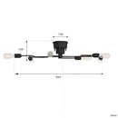 シーリングライト 6灯 EXS-001