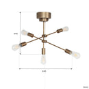 シーリングライト 6灯 EXS-002