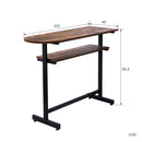 ヴィンテージ風カウンターテーブル ■ブラウン