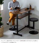 ヴィンテージ風カウンターテーブル ■ブラウン