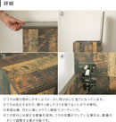 ヴィンテージ風木製ダストボックス