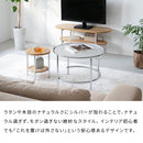 ラタン風ツインテーブル