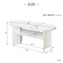 棚付きセンターテーブル aria 80