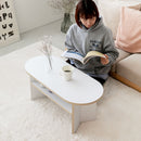 棚付きセンターテーブル aria 80