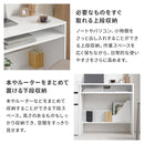 収納チェスト付きデスク