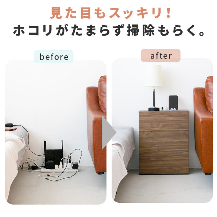 ケーブル収納ラック|おしゃれ家具 ケーブルボックス ルーター収納 ボックス コード収納 配線 隠し 棚 収納ボックス 収納ケース キャスター付き  タップ収納 扉付き 薄型 奥行22cm 隙間 スリム コンパクト シンプル フタ付き