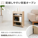 ルーター収納壁付けタイプL