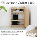 ルーター収納壁付けタイプL