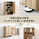 ルーバー扉収納棚 幅60cm