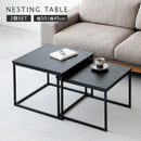 大理石柄ネストテーブル  ターフェル