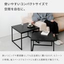 大理石柄ネストテーブル  ターフェル