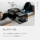 大理石柄ネストテーブル  ターフェル