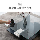 ガラス天板センターテーブル