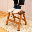 木目調 ステップスツール 1段