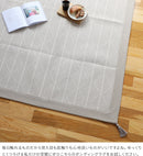 インド綿ボンディングラグ185×185cm(滑り止め付き）