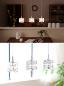 ガラスキューブ 3灯