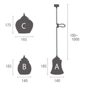 ペンダントライト 1灯 リコリス ［Lycoris］