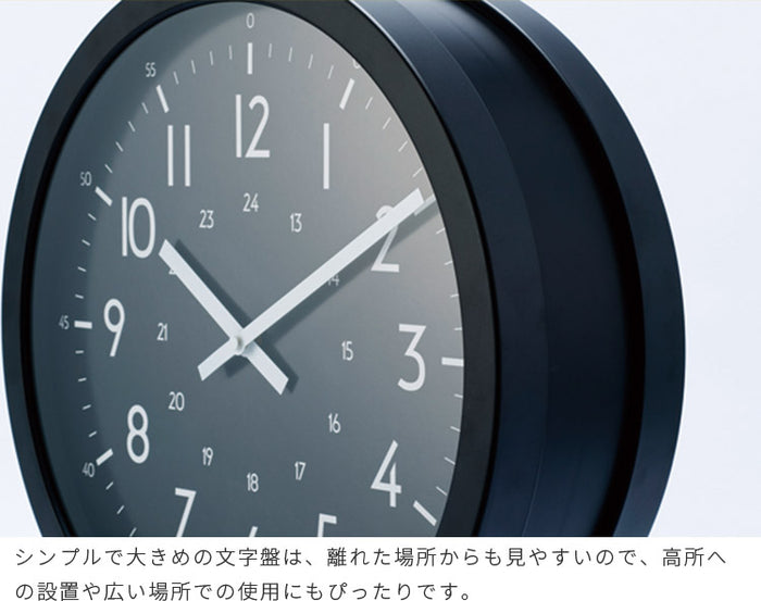 両面時計 アントス Anthos ダブルフェイス 掛け時計 置き時計