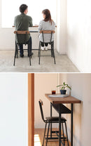 パイン材 カウンターチェア