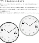 fika 掛け時計 boy & girl