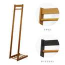 木製L型ハンガーラック 幅30cm